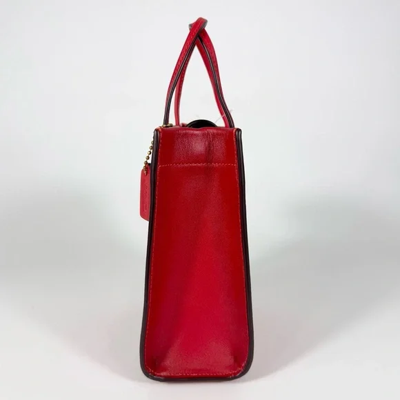 NWT Coach Mini Cashin Tote Glovetanned Leather - Picture 5 of 12